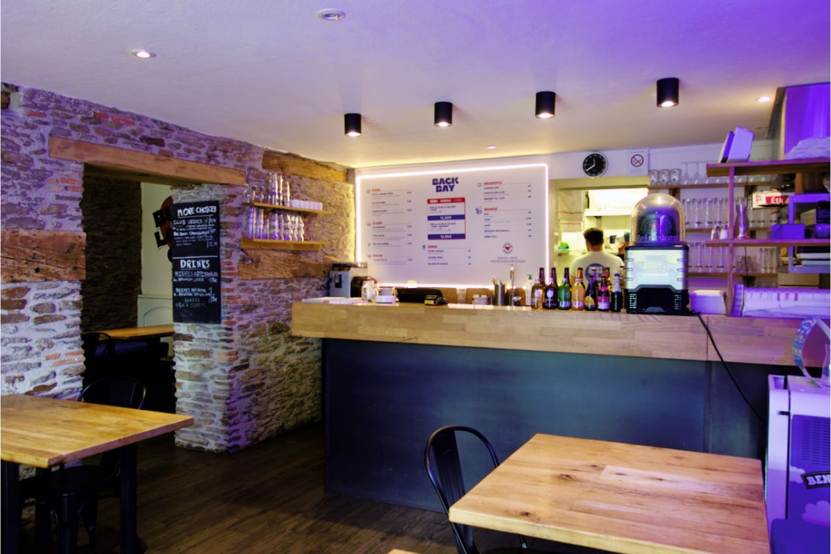 Restaurant Back Bay LE paradis du club sandwich à Nantes