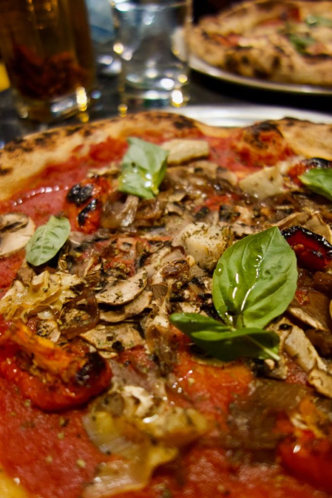 pizza stagione vegan chez Popolo