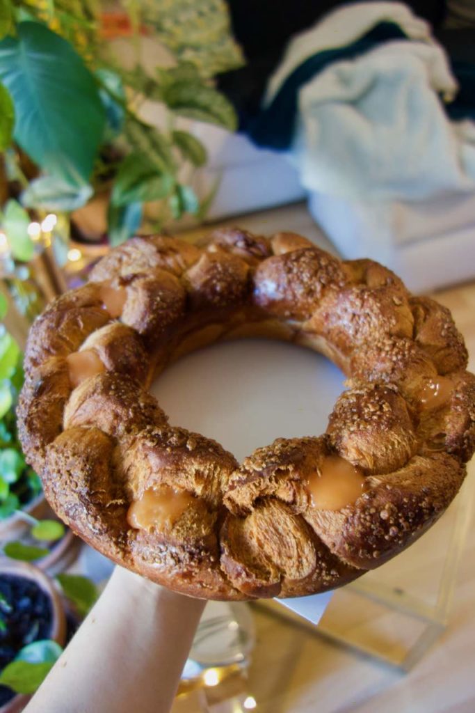 Couronne des rois à la crème de pamplemousse