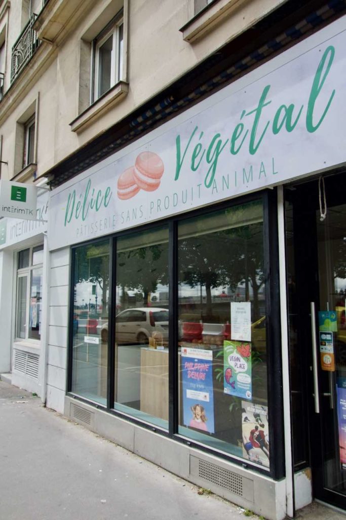 Devanture de Délice Végétal