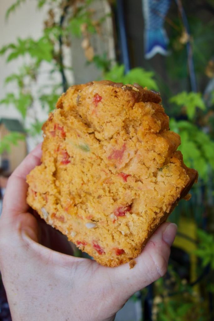 Cake aux poivrons