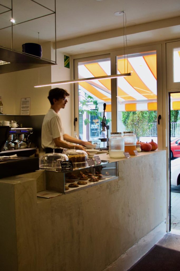 Intérieur du restaurant Brunch Brunch à Nantes