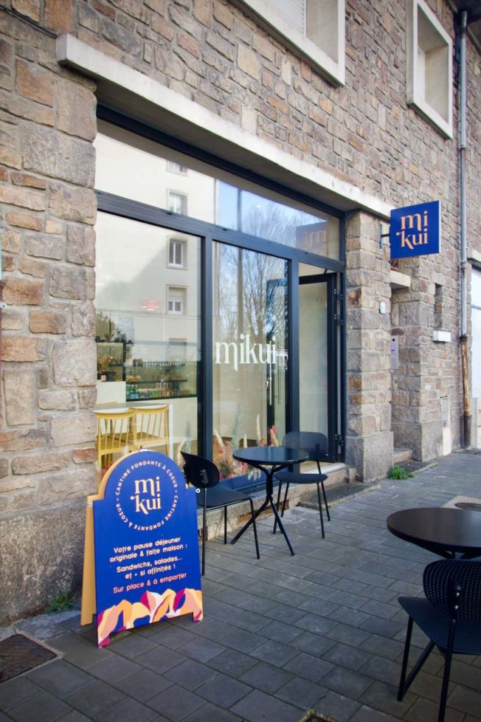 Devanture du restaurant rapide Mikui