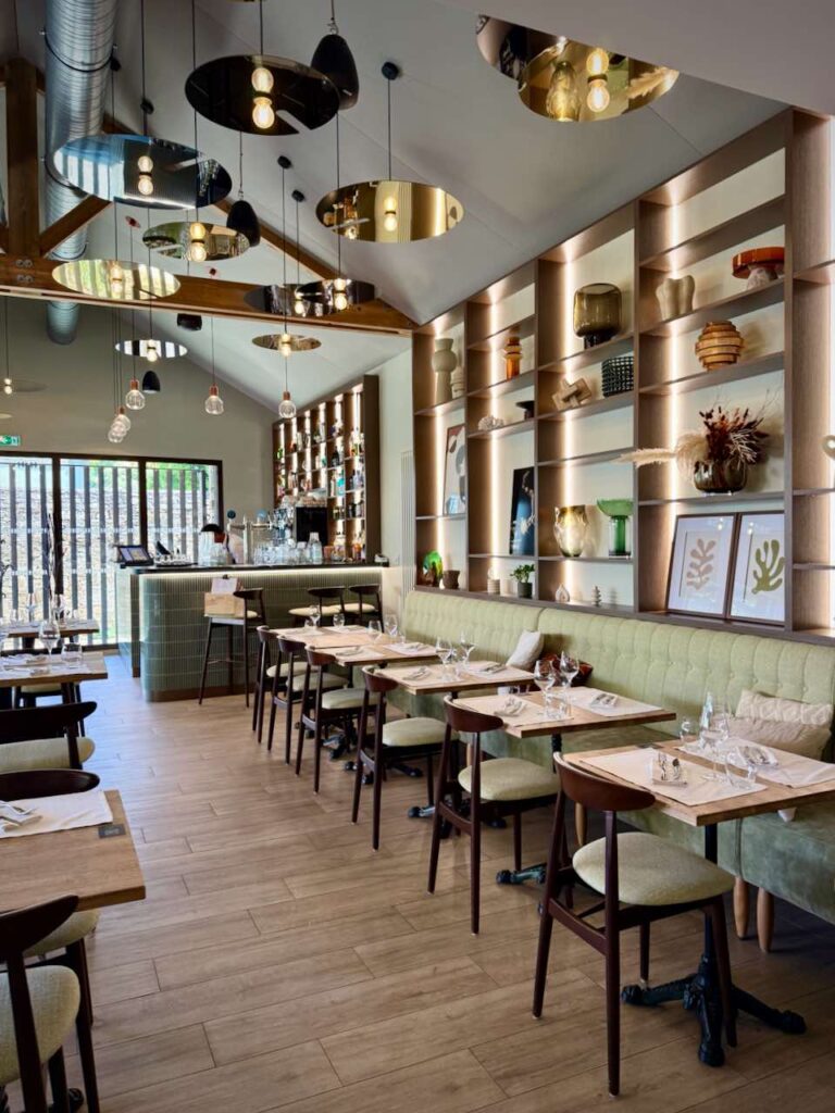 Intérieur du restaurant l'Atelier